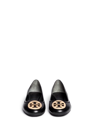 Figure View - Click To Enlarge - TORY BURCH - 'Reva' leather ballet flats
