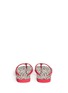 Back View - Click To Enlarge - TORY BURCH - 'Thin' animal print flip flops