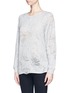 Front View - Click To Enlarge - IRO - Distressed French terry sweatshirt