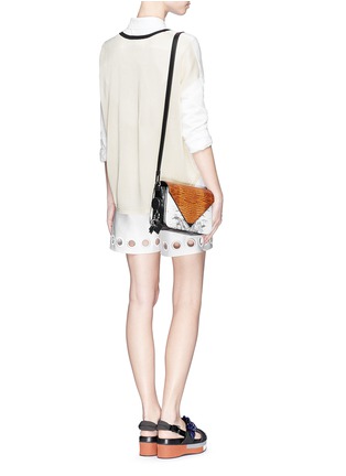 Figure View - Click To Enlarge - IRO - 'Younes' contrast linen-blend sweater