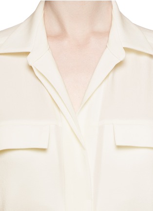 Detail View - Click To Enlarge - IRO - 'Helea' crepe combo dress
