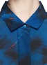 Detail View - Click To Enlarge - IRO - 'Ondine' paint print silk chiffon shirt