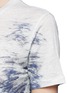 Detail View - Click To Enlarge - IRO - 'Gella' tie dye print linen T-shirt