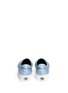 Back View - Click To Enlarge - OPENING CEREMONY - Tie dye stretch twill flatform slip-ons