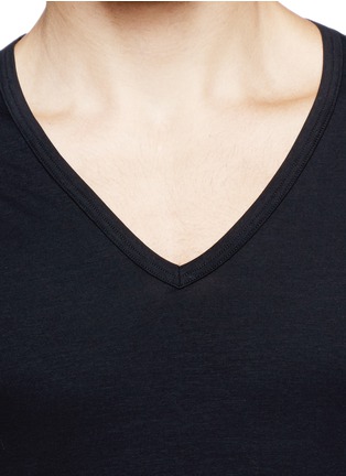 Detail View - Click To Enlarge - ZIMMERLI - '172 Pure Comfort' jersey undershirt
