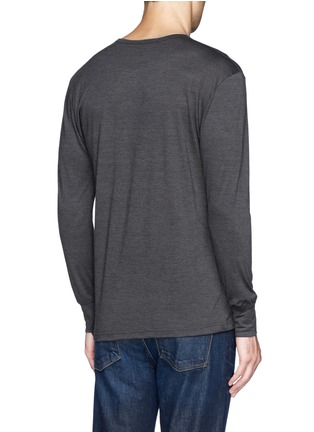 Back View - Click To Enlarge - ZIMMERLI - '710 Wool & Silk' undershirt