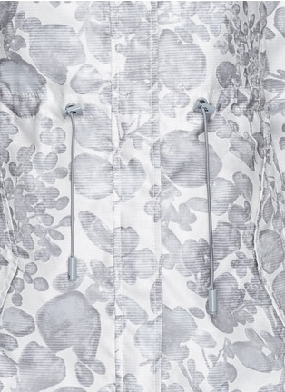 Detail View - Click To Enlarge - TORY BURCH - 'Shirley' floral print coated jacket