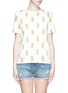 Main View - Click To Enlarge - TORY BURCH - 'Cathy' pineapple print T-shirt