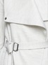 Detail View - Click To Enlarge - HELMUT LANG - 'Sonar' drape collar wool jacket