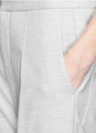 Detail View - Click To Enlarge - HELMUT LANG - 'Sonar' pleat slouch wool pants