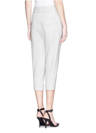 Back View - Click To Enlarge - HELMUT LANG - 'Sonar' pleat slouch wool pants