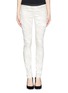 Main View - Click To Enlarge - HELMUT LANG - Paint streak stretch jeggings