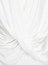 Detail View - Click To Enlarge - HELMUT LANG - Drape back tencel-silk top
