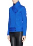 Front View - Click To Enlarge - HELMUT LANG - 'Crossover blouson' scuba jersey jacket