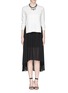Figure View - Click To Enlarge - ALICE & OLIVIA - Semi sheer crepe skirt
