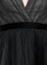 Detail View - Click To Enlarge - ALICE & OLIVIA - 'Princess' tulle overlay organza dress
