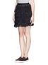 Front View - Click To Enlarge - ALICE & OLIVIA - 'Codi' petal skirt