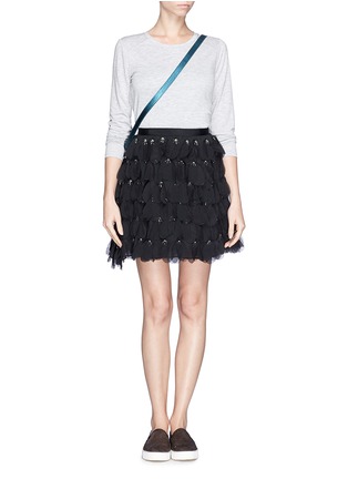 Figure View - Click To Enlarge - ALICE & OLIVIA - 'Codi' petal skirt