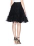 Back View - Click To Enlarge - ALICE & OLIVIA - 'Darcy' tiered tulle skirt