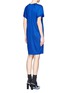 Back View - Click To Enlarge - ACNE STUDIOS - Gather back dress