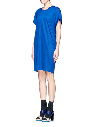 Front View - Click To Enlarge - ACNE STUDIOS - Gather back dress