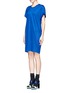 Front View - Click To Enlarge - ACNE STUDIOS - Gather back dress