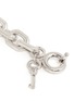 Detail View - Click To Enlarge - ALEXANDER MCQUEEN - Studded lock pendant chain bracelet