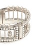Detail View - Click To Enlarge - ALEXANDER MCQUEEN - Crystal bar skull bangle