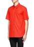 Front View - Click To Enlarge - 3.1 PHILLIP LIM - Short sleeve cotton shirt