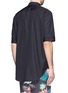 Back View - Click To Enlarge - 3.1 PHILLIP LIM - Short sleeve cotton shirt