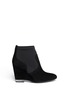 Main View - Click To Enlarge - TORY BURCH - 'Brenda' wedge ankle boots