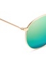 Detail View - Click To Enlarge - RAY-BAN - 'Round Metal' mirror sunglasses