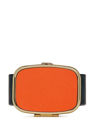 Main View - Click To Enlarge - TOGA ARCHIVES - Rectangle locket leather bangle