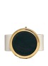 Main View - Click To Enlarge - TOGA ARCHIVES - Round locket leather bangle