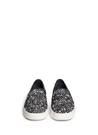 Figure View - Click To Enlarge - SAM EDELMAN - 'Becker' knit slip-ons