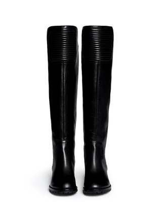 Figure View - Click To Enlarge - MARC BY MARC JACOBS SHOES - Quilted leather boots