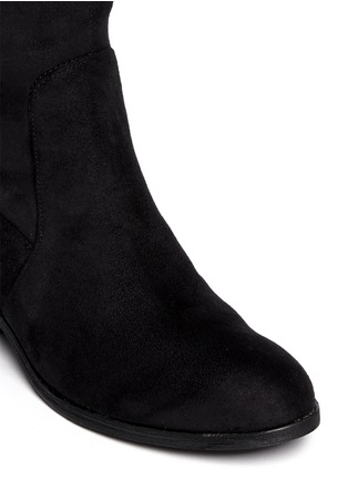 Detail View - Click To Enlarge - SAM EDELMAN - 'Jenkins' stretch suede boots