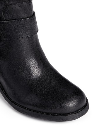 Detail View - Click To Enlarge - SAM EDELMAN - 'Troy' leather ankle boots