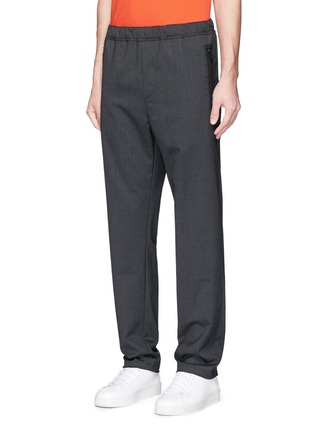 Front View - Click To Enlarge - OAMC - Drawstring waist twill jogging pants