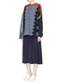 Figure View - Click To Enlarge - ACNE STUDIOS - 'Ethel' deep split lyocell jersey dress