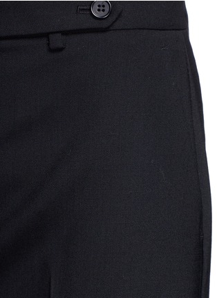 Detail View - Click To Enlarge - THEORY - 'Nadeema' virgin wool wide leg pants