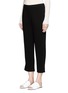 Front View - Click To Enlarge - THEORY - 'Thorina' cropped crepe pants