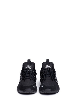 Front View - Click To Enlarge - REEBOK - 'Fury Adapt' caged sneakers