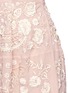 Detail View - Click To Enlarge - NEEDLE & THREAD - Embroidery motif sequin floral prom dress