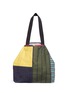 Main View - Click To Enlarge - PIERRE-LOUIS MASCIA - 'Bassotti' mixed stripe canvas tote