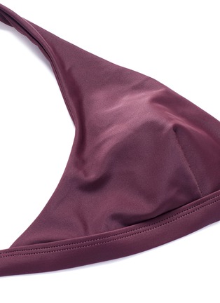 Detail View - Click To Enlarge - MATTEAU - 'The Plunge' bikini top