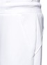 Detail View - Click To Enlarge - TOPSHOP - Chenille logo fleece cotton blend sweatpants