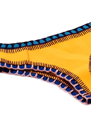 Detail View - Click To Enlarge - KIINI - 'Ro' crochet trim bikini boyshort bottoms