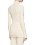 Back View - Click To Enlarge - STELLA MCCARTNEY - Chunky rib knit turtleneck sweater
