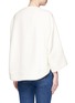 Back View - Click To Enlarge - CHLOÉ - Cape sleeve virgin wool blend jacket